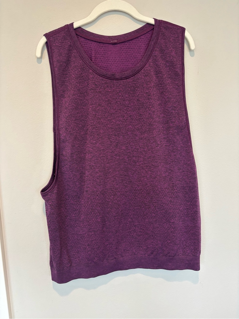 lululemon athletica Purple Muscle Tank Top